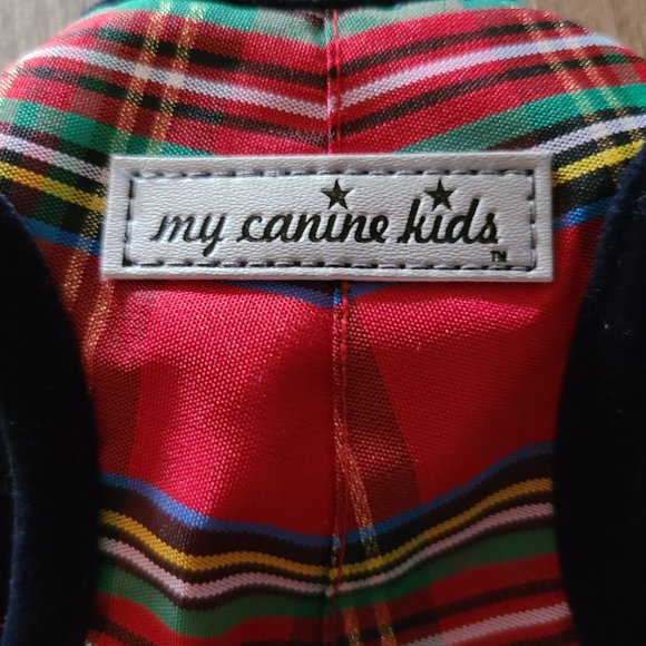 Step Easy Plaid Forest Friends Warm Fleece Lined Harness | 3 LBS to 20 LBS - Picture 2 of 5